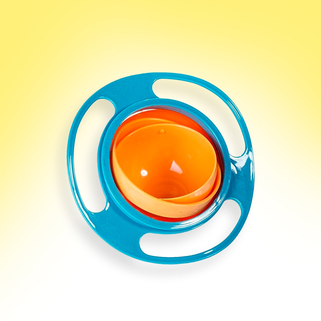 Plato Antiderrame 360° | Plato Giratorio Antiderrames Para Niños