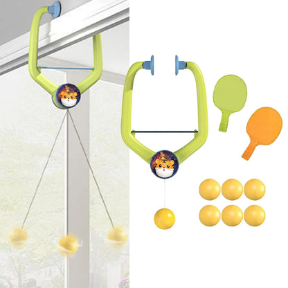 HAPPY-PONG | Juego de ping pong y raquetas portable para niños