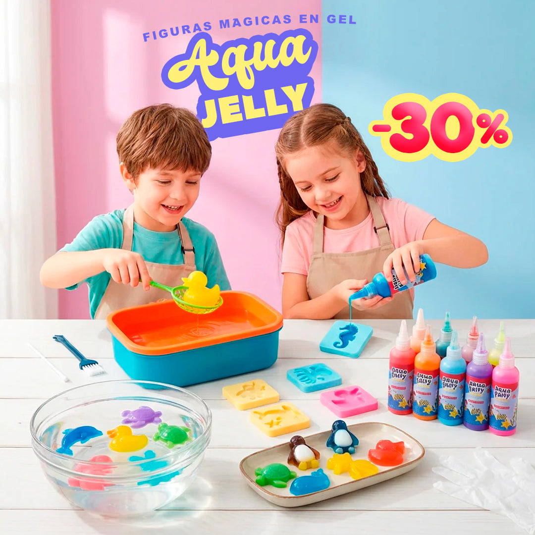 AQUA-JELLY 💦🦀🐋 | Figuras mágicas en gel