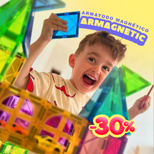 ARMAGNETIC 🧲 | Juego Magnético 3D de 42 piezas