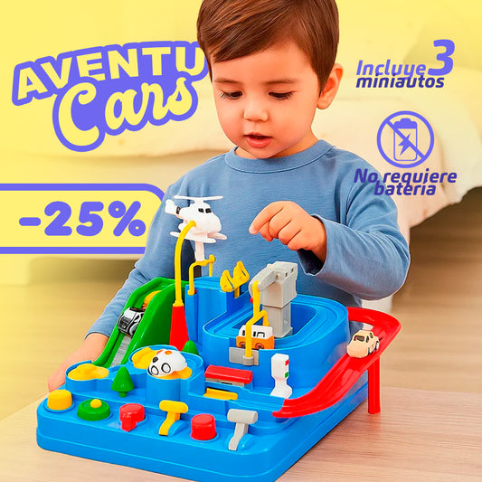 AVENTU-CARS™ | Juego de Carritos Montesori