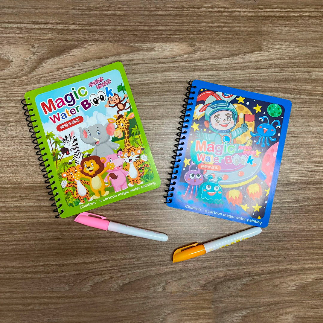 AQUA BOOK | Libro Magico Para Colorear Con Agua