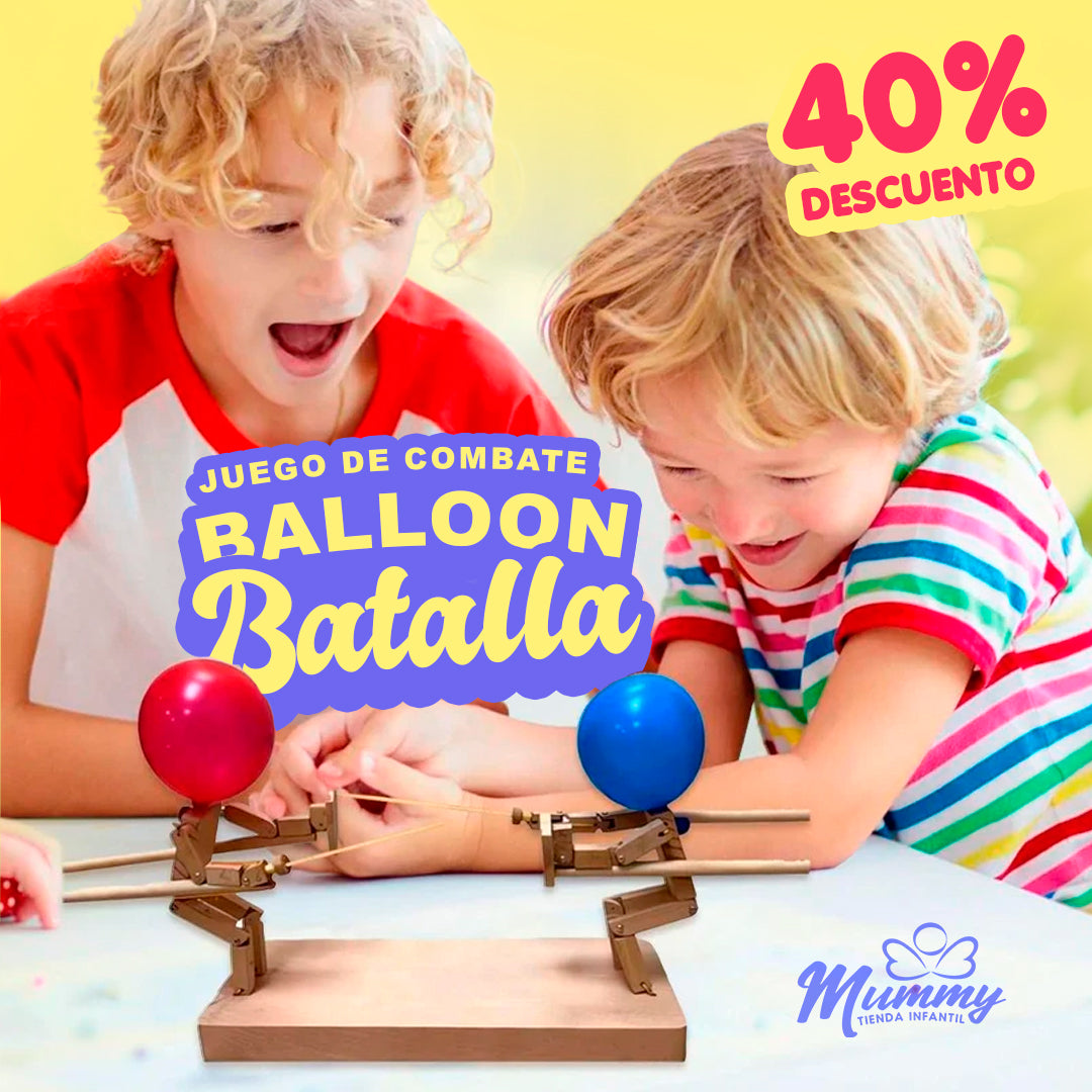 BALLOON-BATALLA 🤺| Juego de Combate de Marionetas tipo Esgrima 🎈
