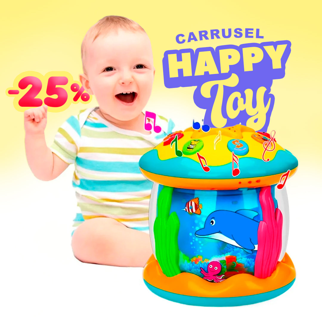 CARRUSEL HAPPY TOY | Juguete Didáctico para Niños