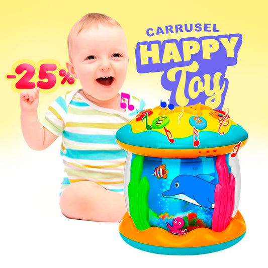 CARRUSEL HAPPY TOY | Juguete Didáctico para Niños