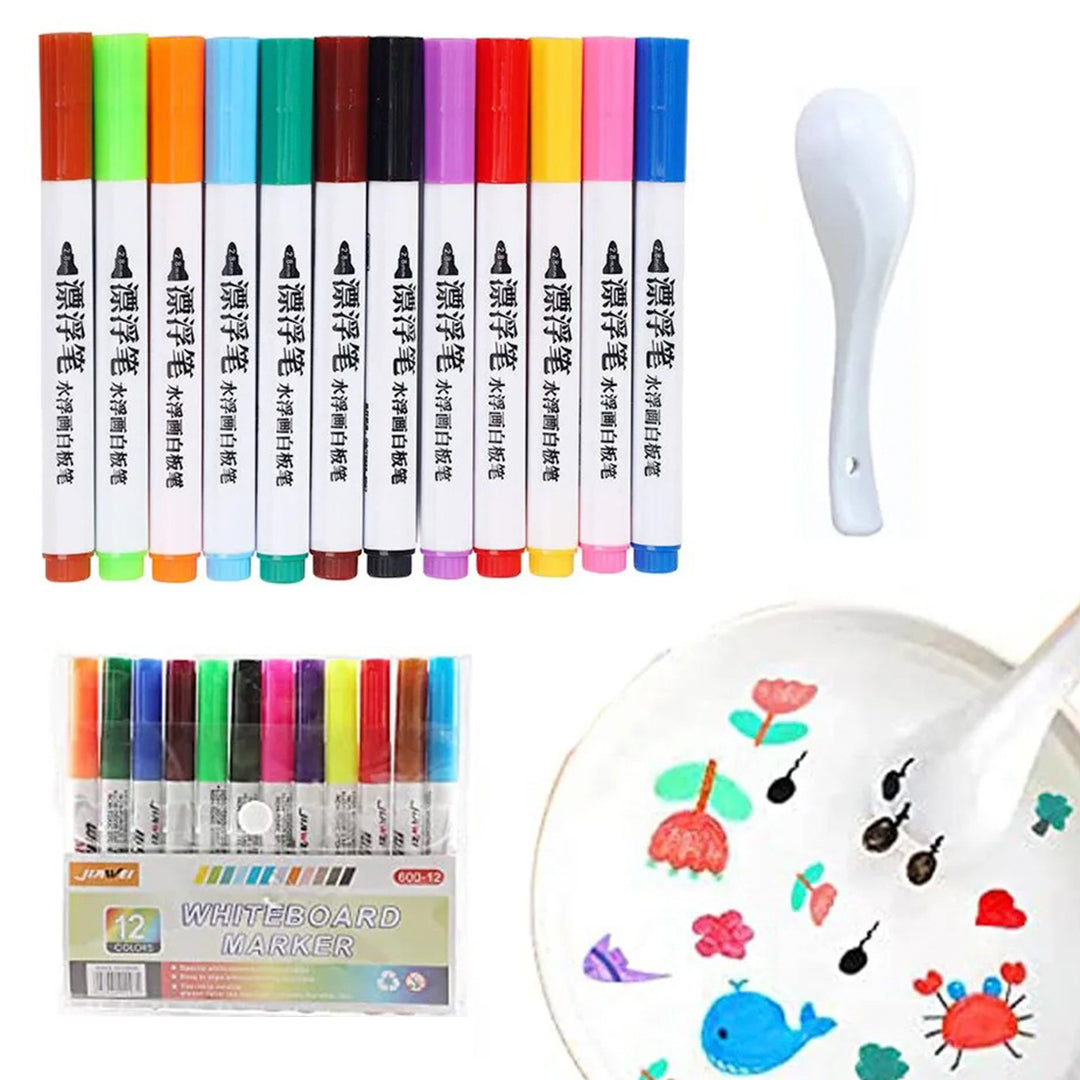 COLOR-AQUA 🎨 | Marcadores Figuras en Agua