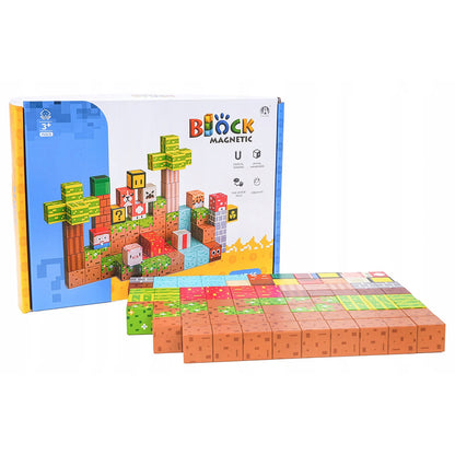 CUBE-KRAFT 🧲 | Set Cubos Magnéticos 75 Piezas
