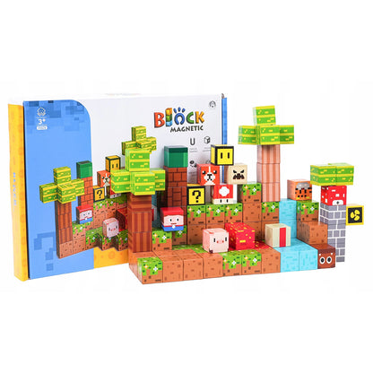 CUBE-KRAFT 🧲 | Set Cubos Magnéticos 75 Piezas