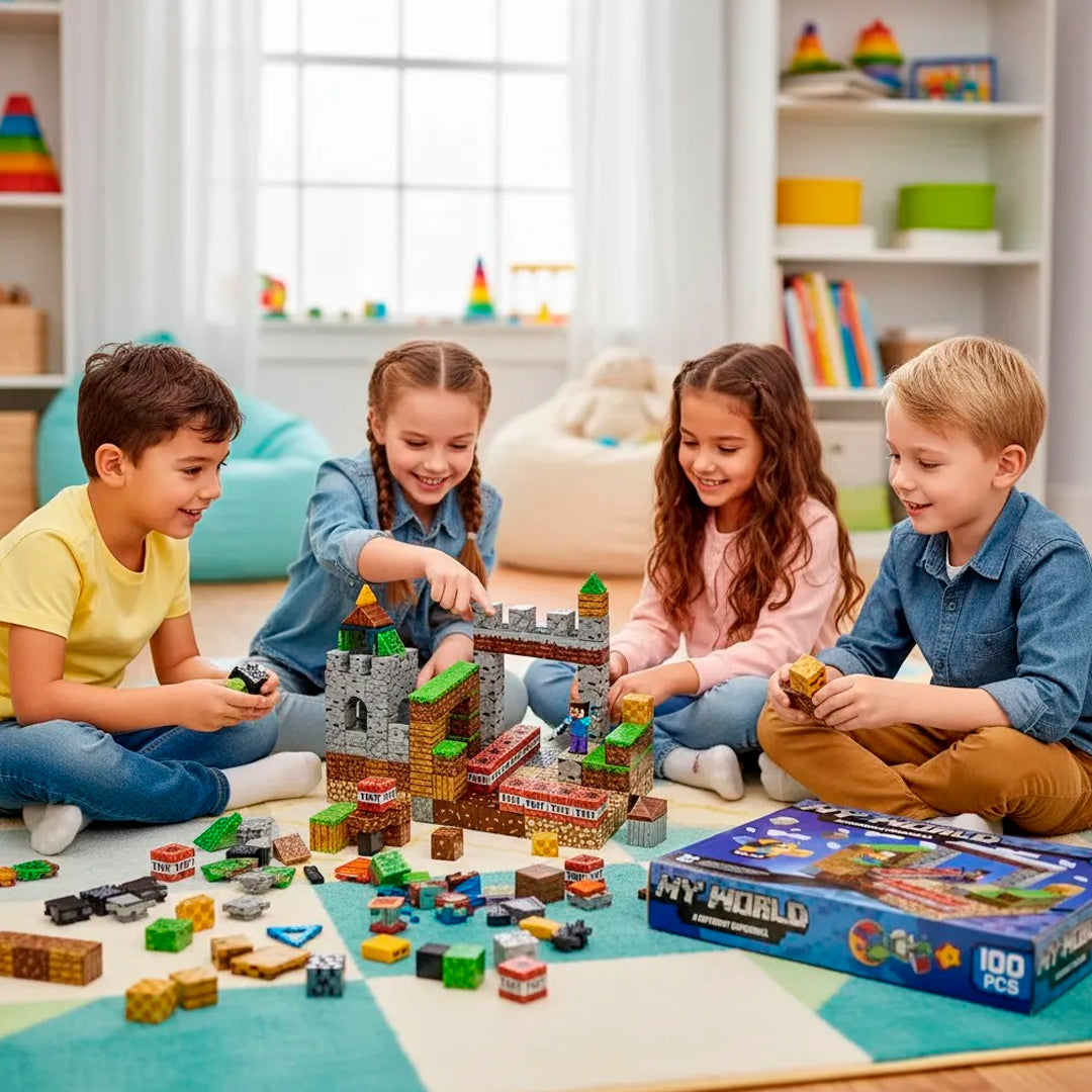 CUBE-KRAFT PLUS 🧱 | Bloques Magnéticos