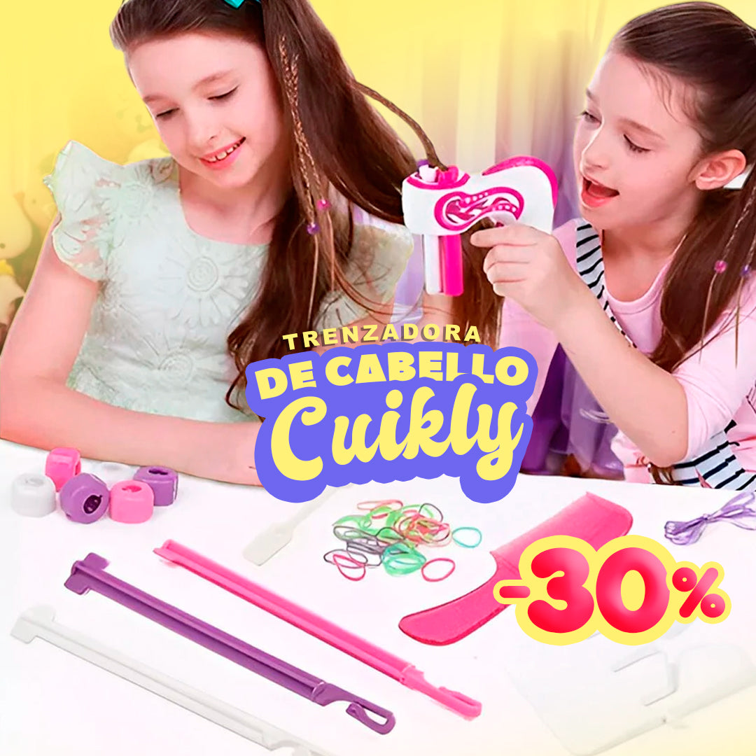 Cuikly 💇🏻‍♀️| Trenzadora de cabello para niñas