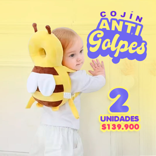 Cojín Anti-Golpes | Protector de Cabeza y Espalda Bebé