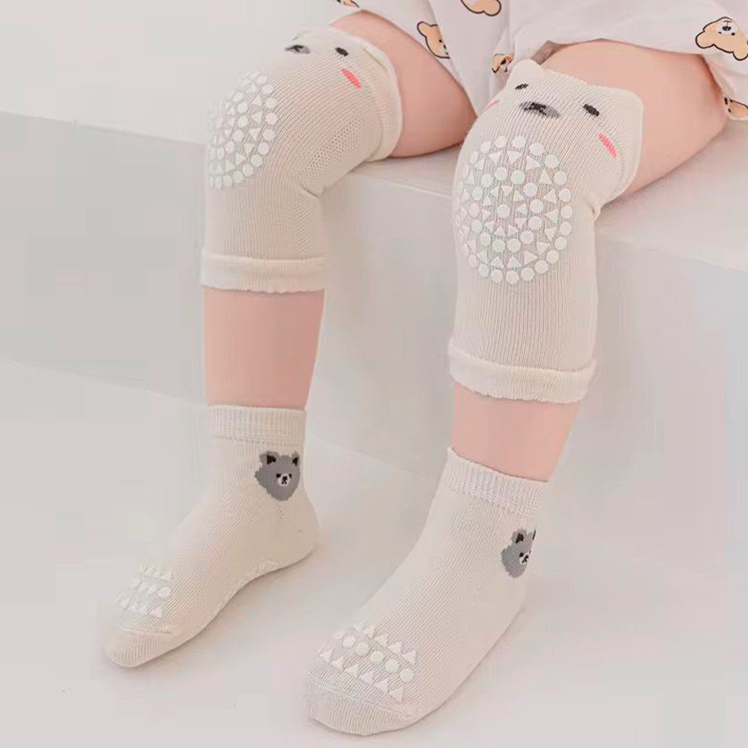 COJÍN ANTIGOLPES + RODILLERAS + MEDIAS ANTIDESLIZANTE.