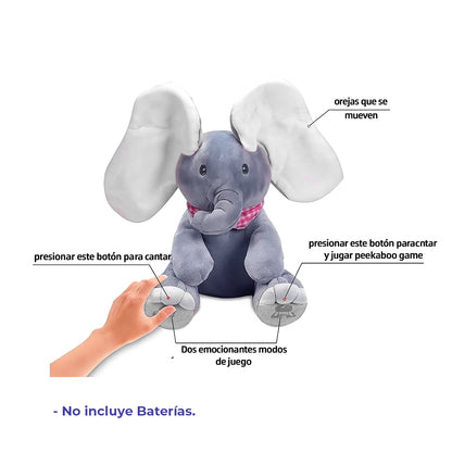 Escondi-Fante 🐘🫣 | Juguete Elefante Interactivo