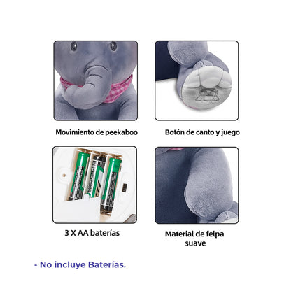 Escondi-Fante 🐘🫣 | Juguete Elefante Interactivo