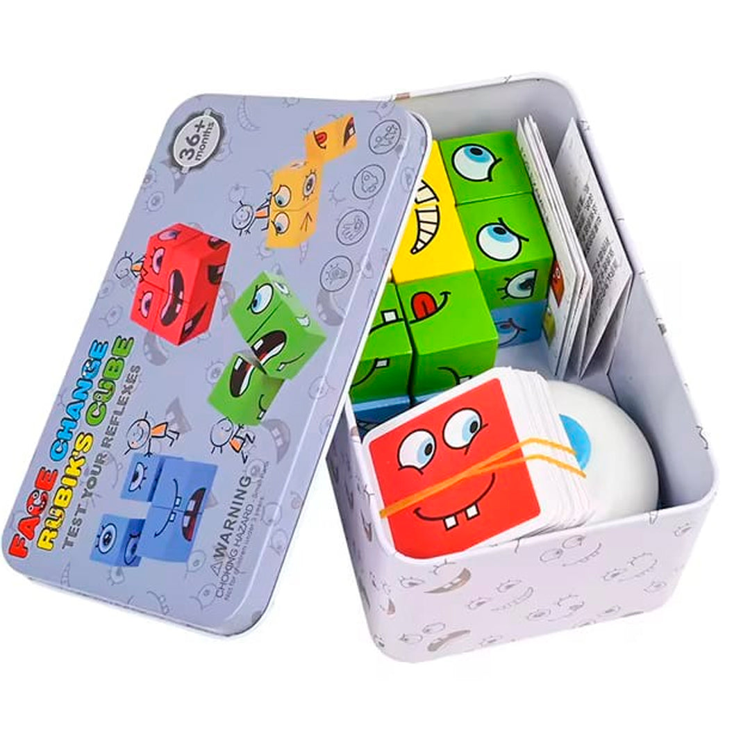 FACE-CUBE 😀 | Juego De Mesa Interactivo 📣 [[DESCUENTO EN 2° UNIDAD]]