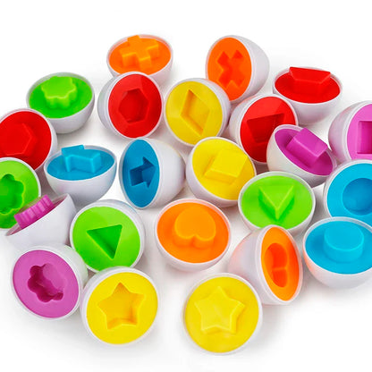 GEO-HUEVOS | Figuras Didácticas de Huevos tipo Montessori