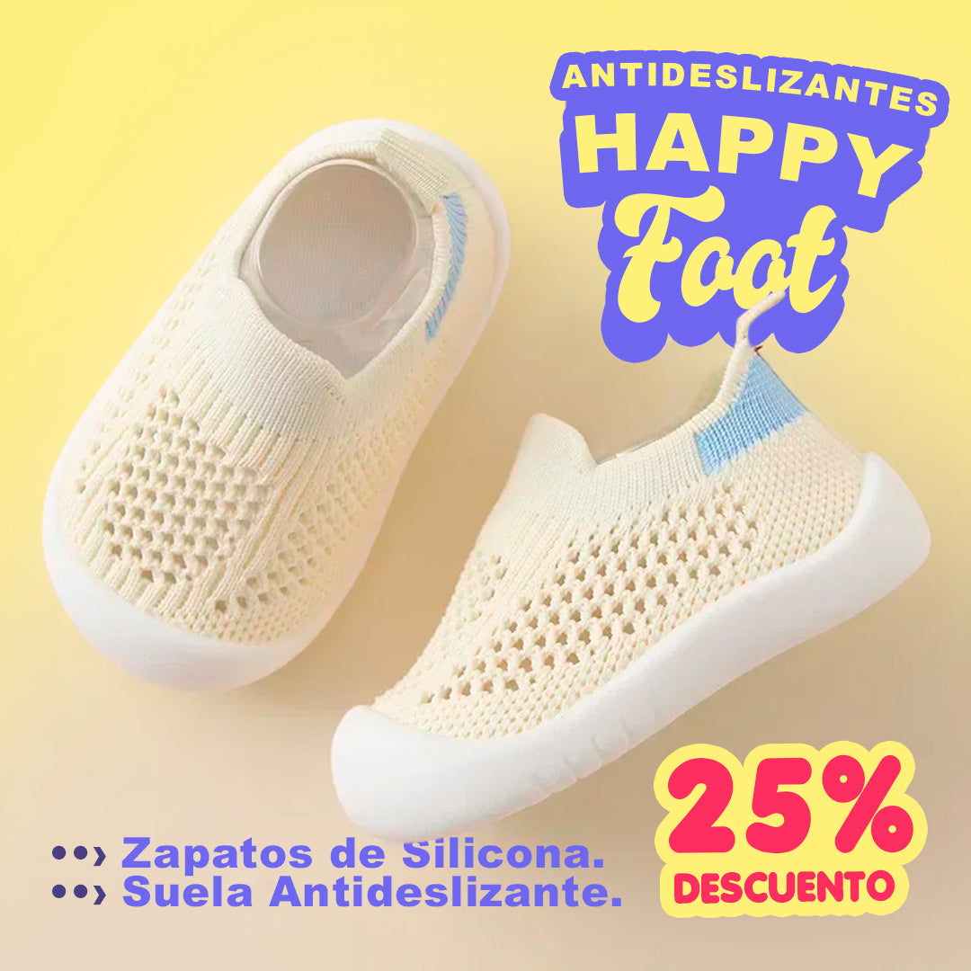 HAPPY FOOT | Zapatos Antideslizantes de Silicona 👶🏼