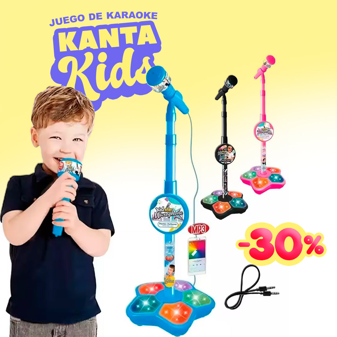 Kanta-Kids 🎤| Karaoke con Luces LED