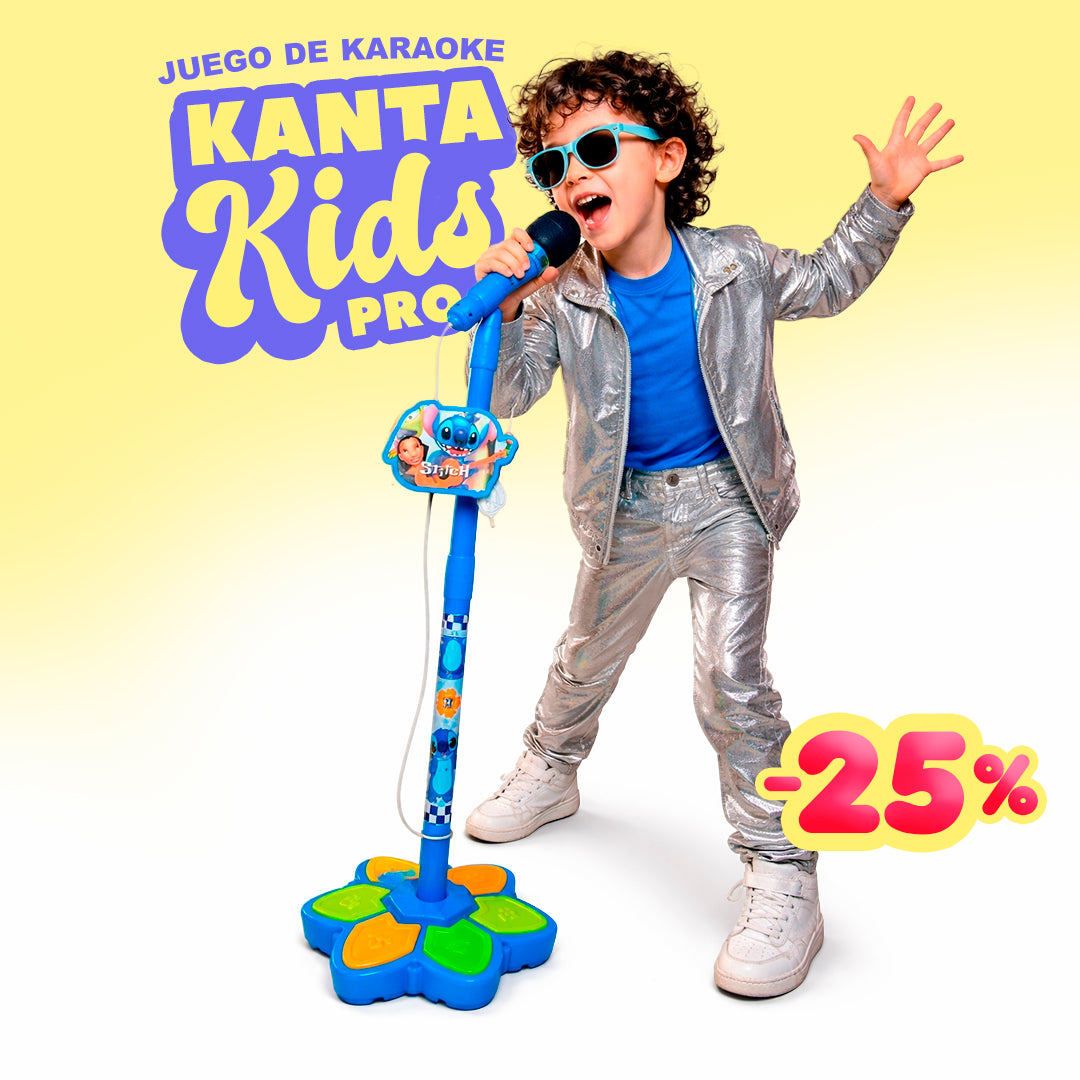 KANTA KIDS PRO | Micrófono de Juguete para Karaoke