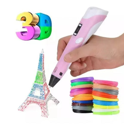 LAPIZ 3D 🖋️🎨| Tus trazos cobrarán vida