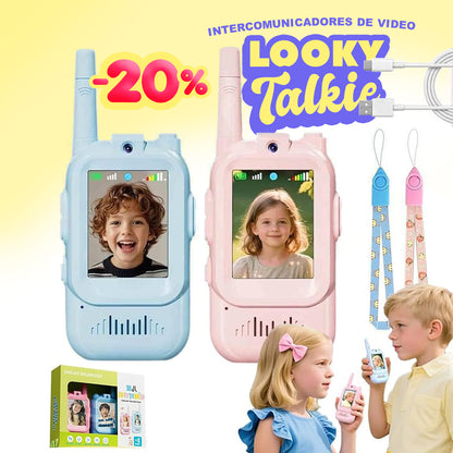 LOOKY-TALKIE 🤳🏻 | Walkie-Talkies Videollamada para niños