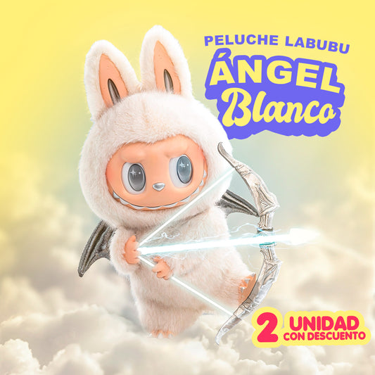 ÁNGEL BLANCO | Muñeco de Colección Labubu
