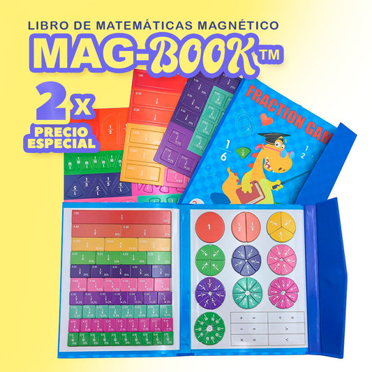 MAG-BOOK™ 🧲📗 | Libro Magnético para Aprender Matemáticas Muy Muy Fácil