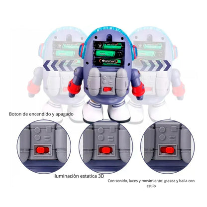 PATO-NAUTA BAILARIN |🧑🏼‍🚀 Pato Robot Bailarín 🦆