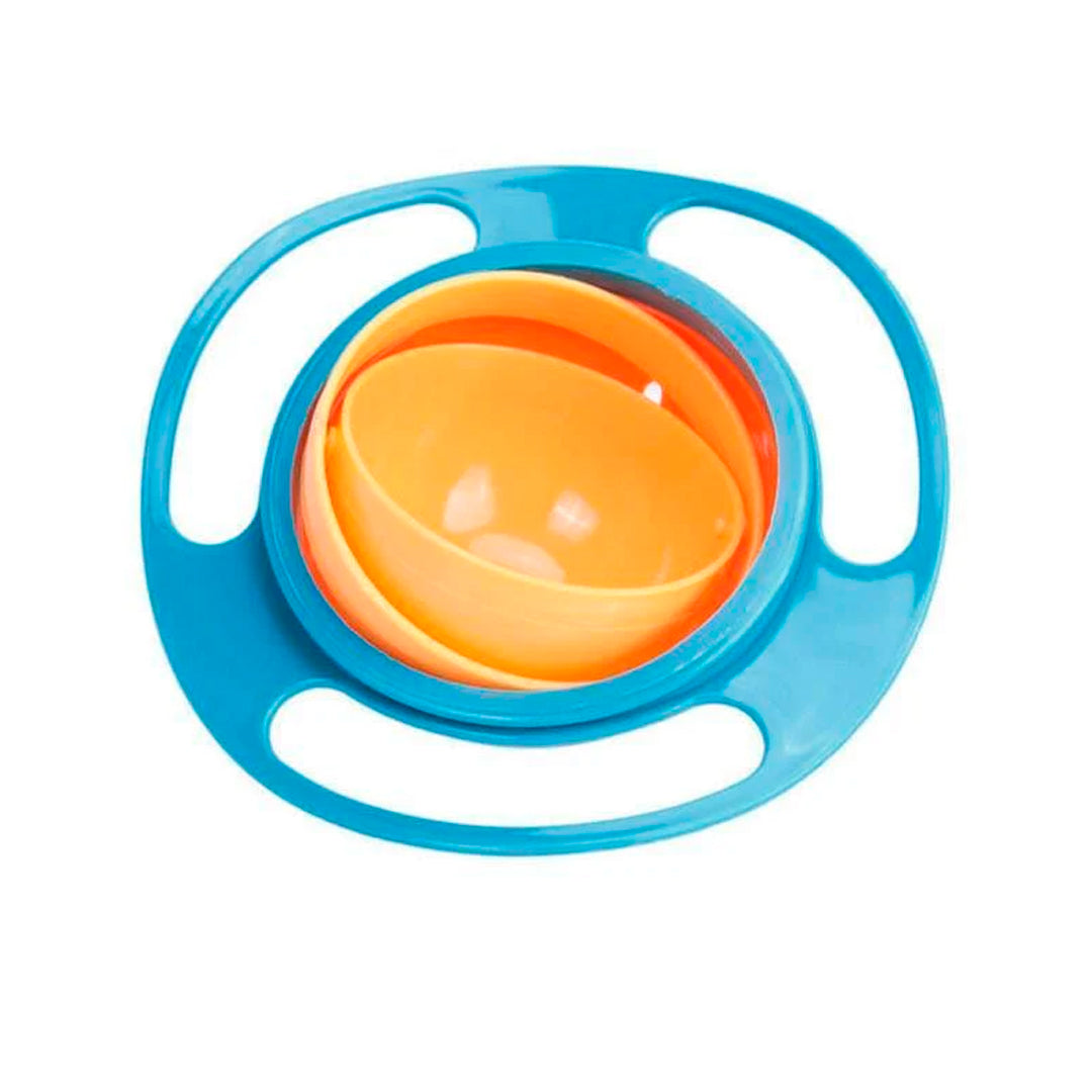 Plato Antiderrame 360° | Plato Giratorio Antiderrames Para Niños