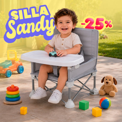 SILLA SANDY 🪑| La silla portátil que acompaña cada aventura con comodidad y diversión