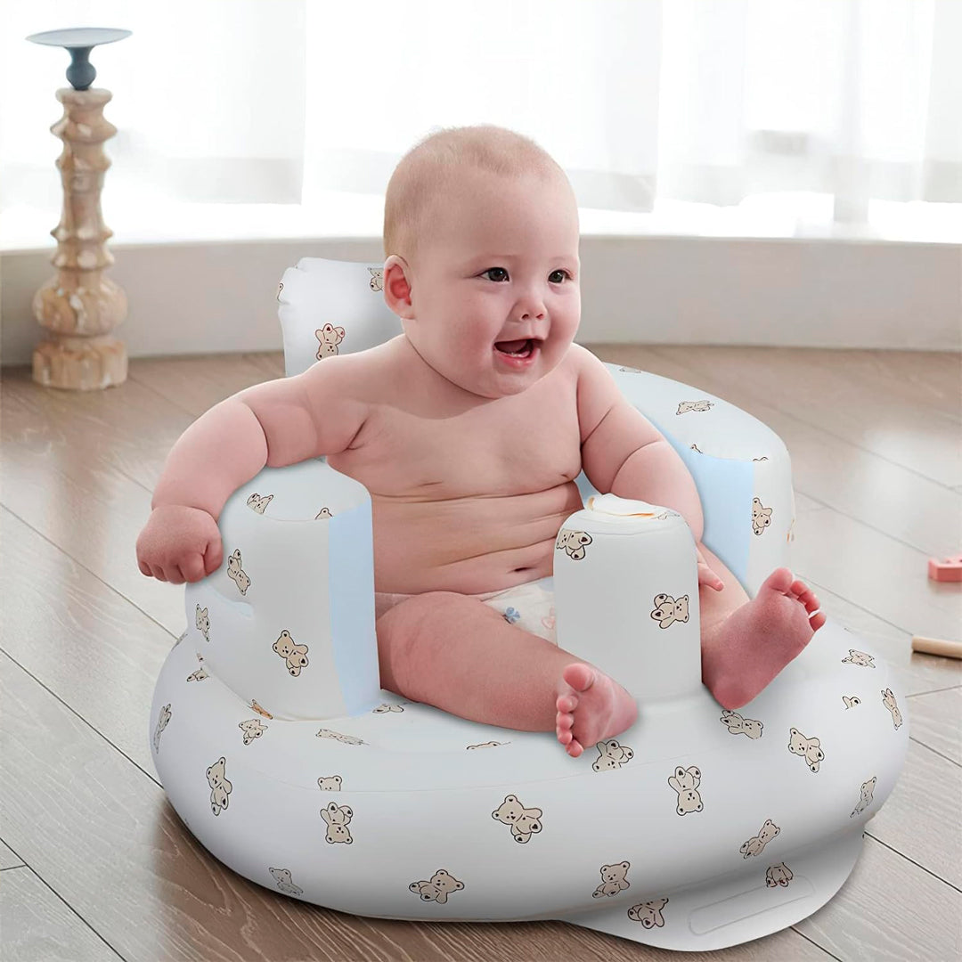 SILLA TINY 🪑| Sofá infantil Inflable para sentarse de forma segura y con apoyo