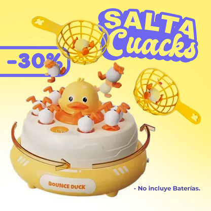 SALTA-CUACKS | Juego De Mesa Tira Y Atrapa Patos