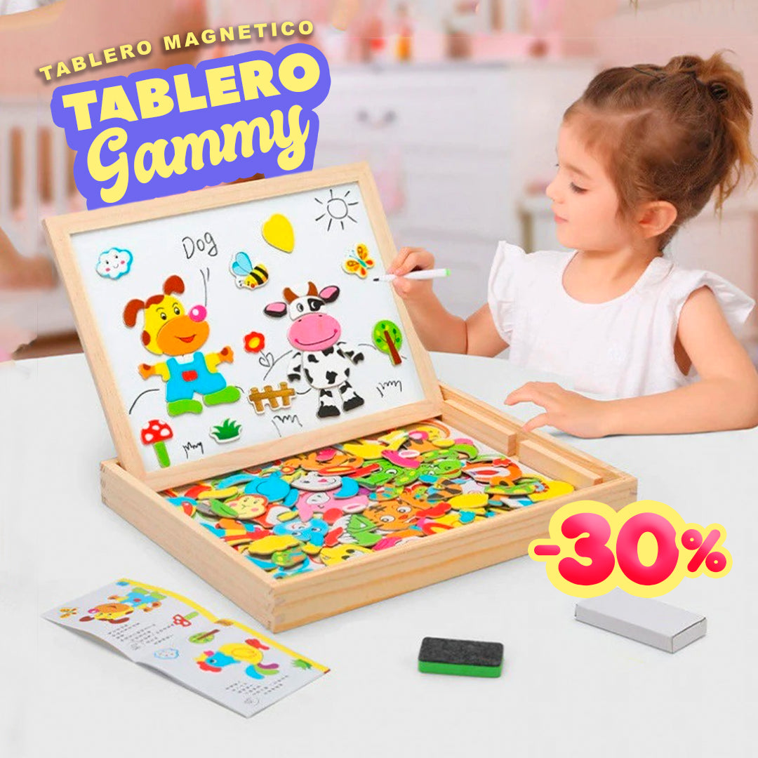 TABLERO-GAMMY 📋 | Tablero magnético interactivo