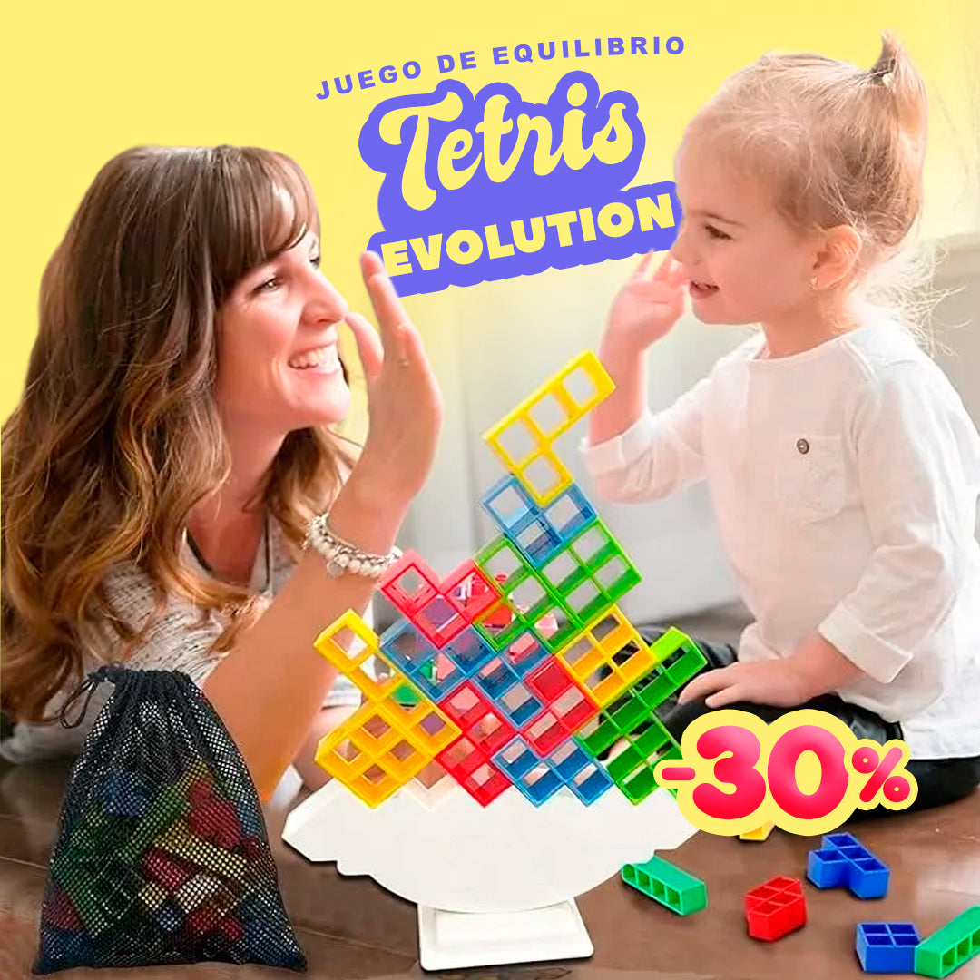 TETRIS-EVOLUTION 🧱 | Emocionante juego de torres 32 Piezas